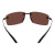 Fynnland XL OTG Sunglasses with Matte Black Frames with Brown Lenses by BEX