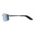 Fynnland XL OTG Sunglasses with Gunmetal Grey Frames and Blue Silver Lenses by BEX
