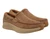 Men's Leather Feather Casual Slip On Camel Boat Shoes by Twisted X