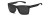 Brewer Sunglasses with Matte Black Frames and Dark Grey Lenses by Zeal