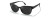 Avon Sunglasses with Matte Black Frames and Dark Grey Lenses by Zeal