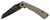 Branded Rock Wharncliffe 3" Blade Folding Knife by Browning