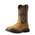 Men's Sierra Wide Square Toe Leather Boots by Ariat