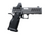 Jacob Grey Hex Pro Ported 9mm Caliber 4.6" Barrel Semi Auto Handgun with Rear Sight & 2 17 Round Mags