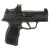 Sig Sauer P365X Micro Compact 9mm Caliber 3.1" Barrel Semi Auto Handgun with Black Finish & ROMEO-RS Compact Sight