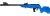 RB 22 Compact .22LR Bolt Action Rifle 16.5 Inch Threaded Barrel in Blue Stock by Rossi