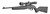 10/22 .22lr Semi Auto Rifle and Vortex Scope with 16 Inch Barrel Length in Black Synthetic Stock by Ruger