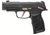 Sig Sauer P365-XL Rose Compact 9mm Luger Caliber 3.1" Barrel Semi Auto Black & Rose Finish Handgun