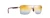 Piha Sunglasses with Shiny Gold and Burgundy Frames with Dual Mirror Gold to Silver Lens by Maui Jim