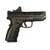 Springfield Armory XD MOD4 VIridian RFX11 Green Dot Sight 9mm Luger Caliber 4" Barrel Semi Auto Black Finish Handgun