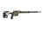 Sig Sauer Cross Sawtooth 6.5 PRC Bolt Action Rifle with 22 Inch PROOF Carbon Fiber Barrel and Brake in Moss Cerakote Folding Stock