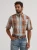 Western Performance Short Sleeve Plaid Snap Shirt by Wrangler