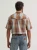Western Performance Short Sleeve Plaid Snap Shirt by Wrangler
