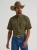 Western Performance Short Sleeve Solid Color Snap Shirt by Wrangler