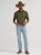 Performance Polo Shirt-Olive Night By Wrangler
