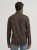 Technical Long Sleeve Snap Shirt Turkish Coffee by Wrangler