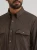 Technical Long Sleeve Snap Shirt Turkish Coffee by Wrangler