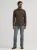 Technical Long Sleeve Snap Shirt Turkish Coffee by Wrangler