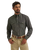 Performance Print Long Sleeve Snap Shirt in Deep Depth by Wrangler