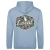 Youth Brushwood Hoodie Dog & Moon Camo Badge by Localboy