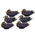 Flocked Black Duck Decoy 6 Pack by Lifetime