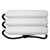 Mark Pro White Medium Dog Bumper 3 Pack by Momarsh
