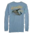 Men's Moonlit Mallard Long Sleeve Graphic Tee Shirt by Local Boy