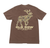 Men's Camo Moose Short Sleeve Pocket Graphic Tee Shirt by Old Row