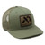 Adult Duck Call Patch Trucker Mesh Snapback Hat by First Lite