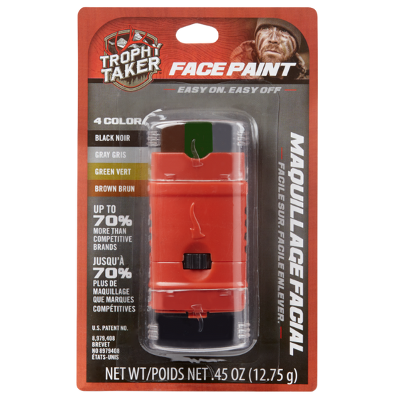 4 Color Face Paint by Trophy Taker