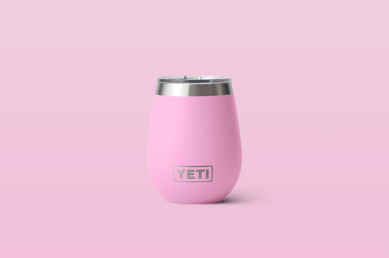 Rambler 10oz Wine Tumbler in Power Pink by YETI