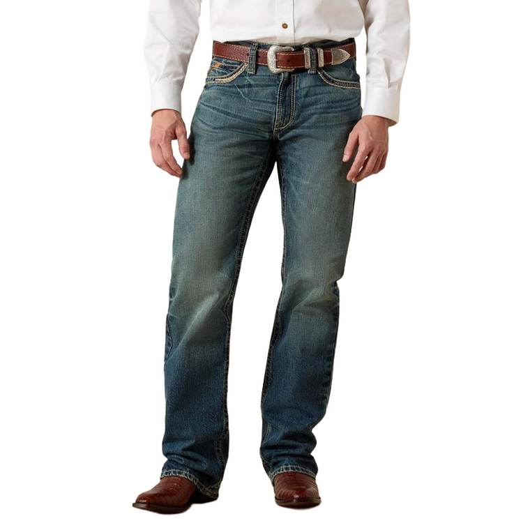 Men's M5 Slim Gambler Stackable Straight Leg Jeans by Ariat