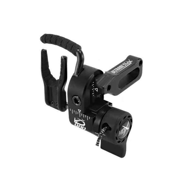 Black Ultra Rest HDX for Right Hand by Quality Archery Designs