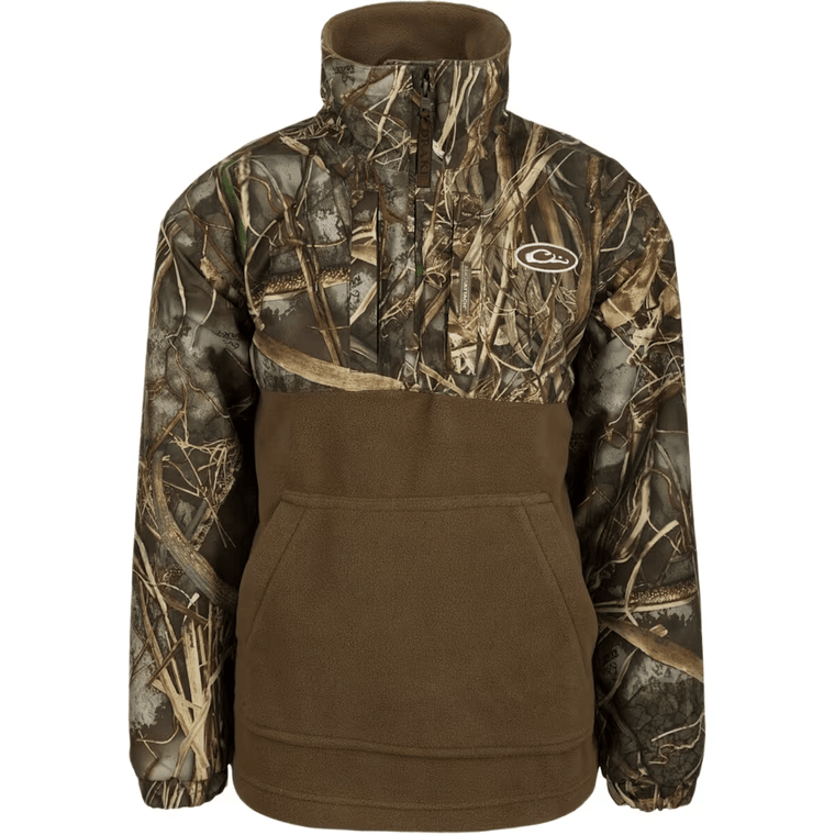 MST Eqwader Quarter Zip Pullover for Youth, by Drake Waterfowl - Max-7