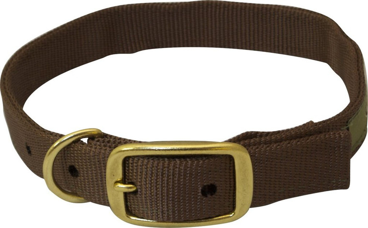 Drake Standard Dog Brown Collar