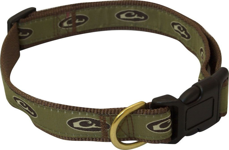 Drake Adjustable Brown Dog Collar