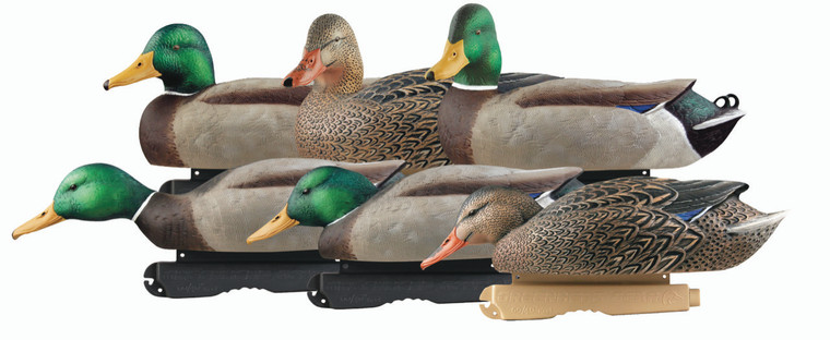 6 Pack GHG Pro Grade Foam Filled Harvester Mallard Decoys by Avery