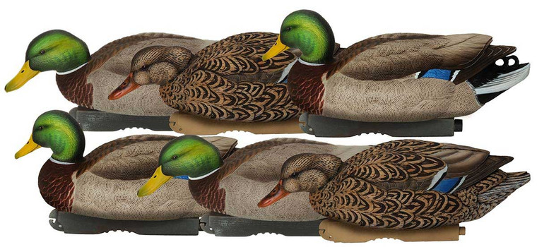 6 Pack GHG Pro Grade XD Series Mallard Feeder Decoys by Avery
