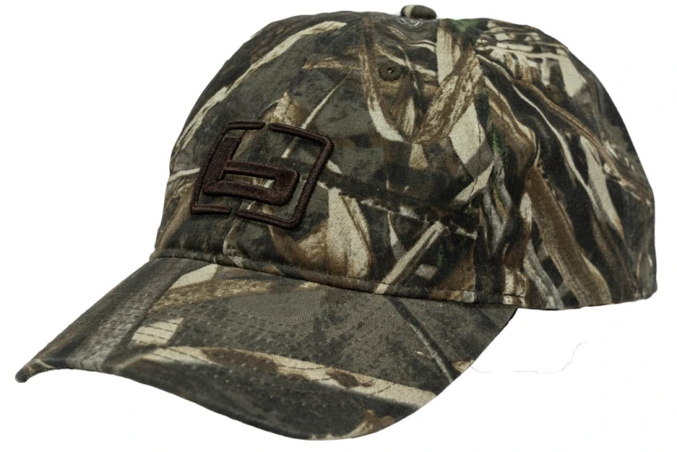 Camo Waxed Logo Hunting Cap by Banded