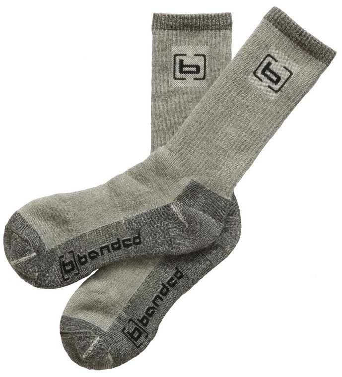 Adult RedZone Base Merino Wool Calf Socks by Banded