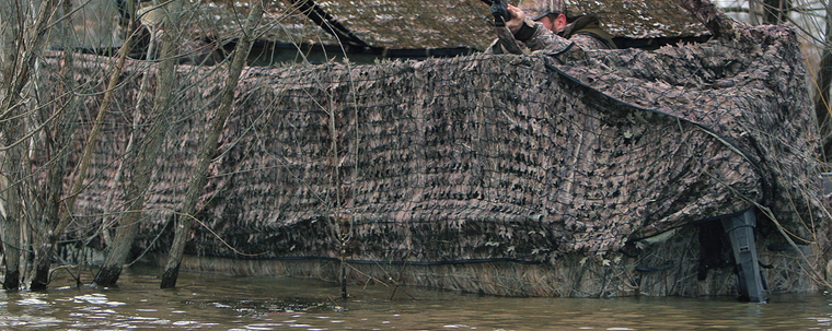 Bottomland Camo 17-19 Inches Quick Set Blind Kit by Avery
