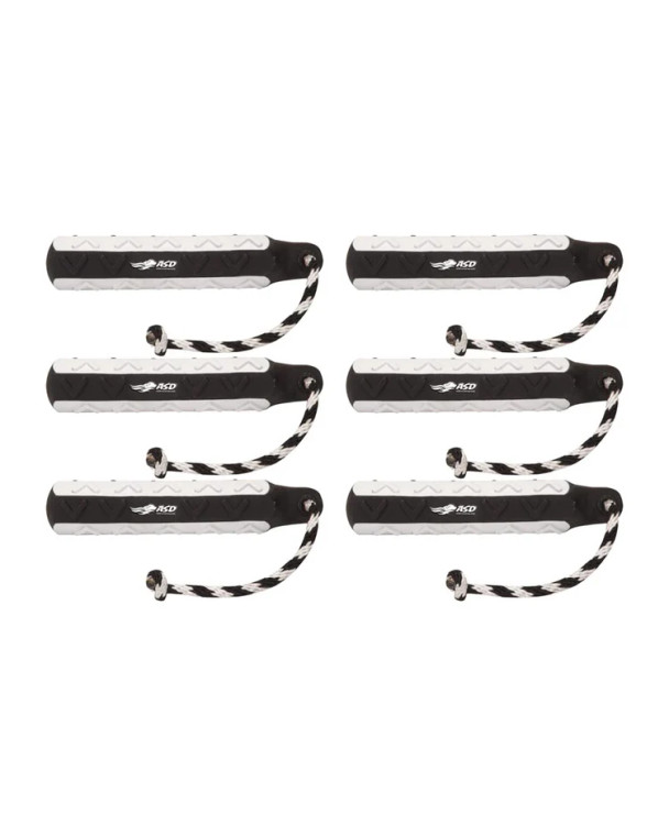 6 Pack 2" Flasher HexaBumper Training Bumpers by Avery