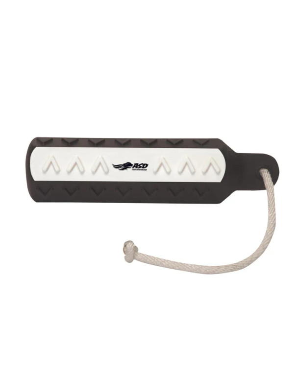 3" ASD Black & White Flasher HexaBumper Dog Training Bumper by Avery