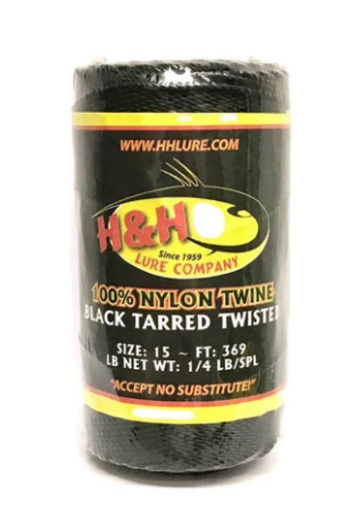 #42 109' 1lb Black Tarred Twine