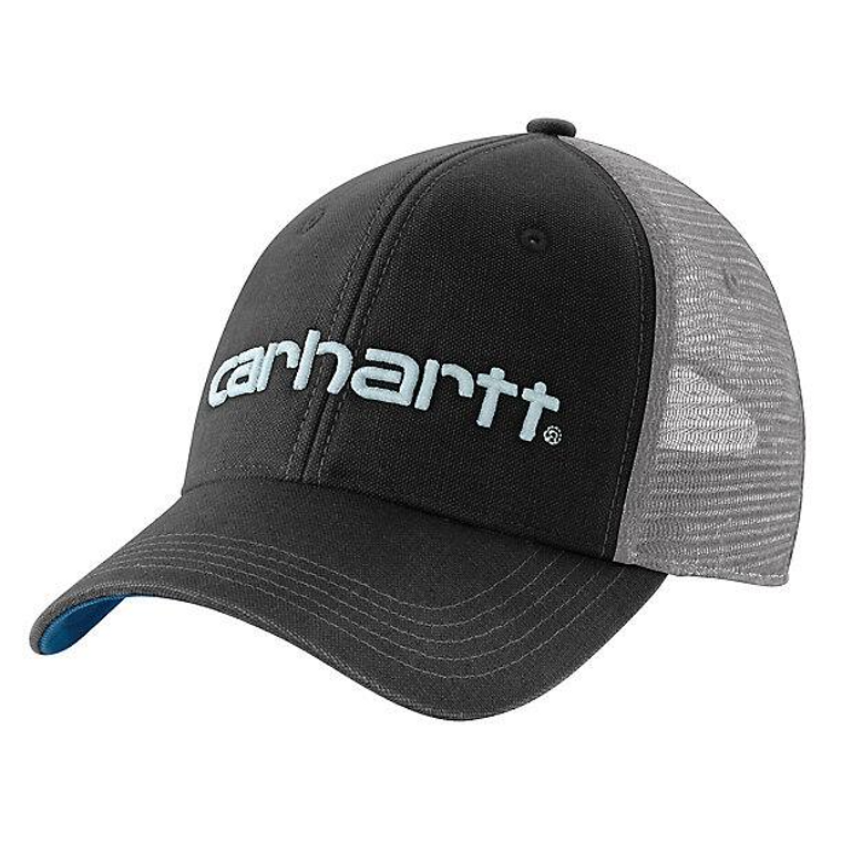 Adult Canvas Mesh Back Logo Graphic Cap by Carhartt Adult Canvas Mesh Back Logo Graphic Cap by Carhartt