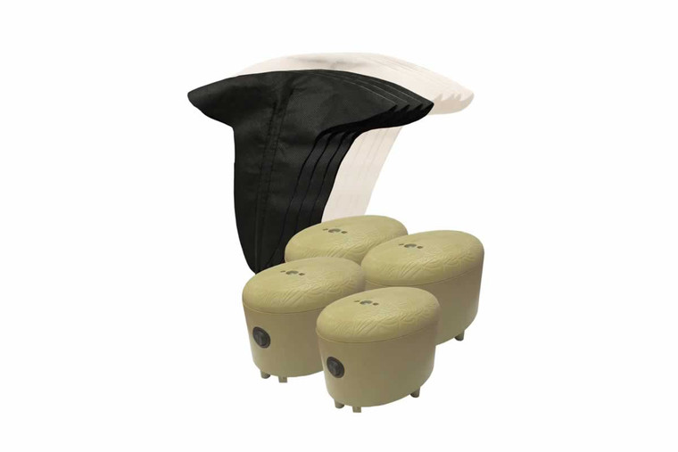 4 Pack Mini Canada Goose Flags by Mojo Outdoors