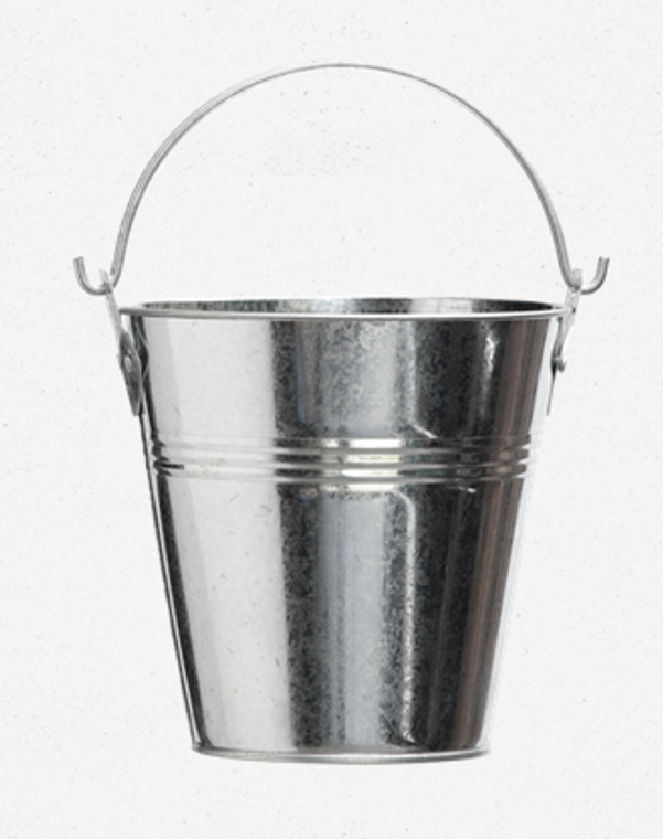 Galvanized Grease Bucket by Traeger