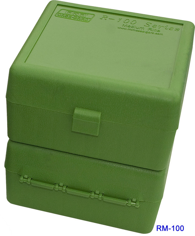 Case-Gard 100 Rifle Ammo Box - Green