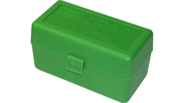 50 Round Case-Gard Ammo Box - Green