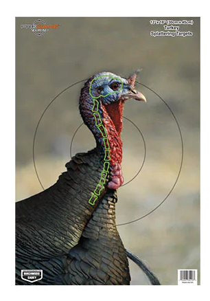 12x18 Pregame Turkey Reactive Target